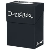 Ultra Pro Solid Black Deck Box